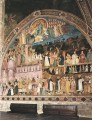 Fresques sur le mur de droite Quattrocento peintre Andrea da Firenze